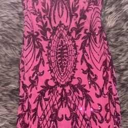 Pink Windsor Prom Dress 