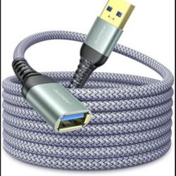 USB 3.0 Extension Cable, Male to Female Cord High Data Transfer, 10 FT