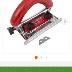 ROBERTS
Conventional Carpet Trimmer..precio Fijo PRICE FIRM 