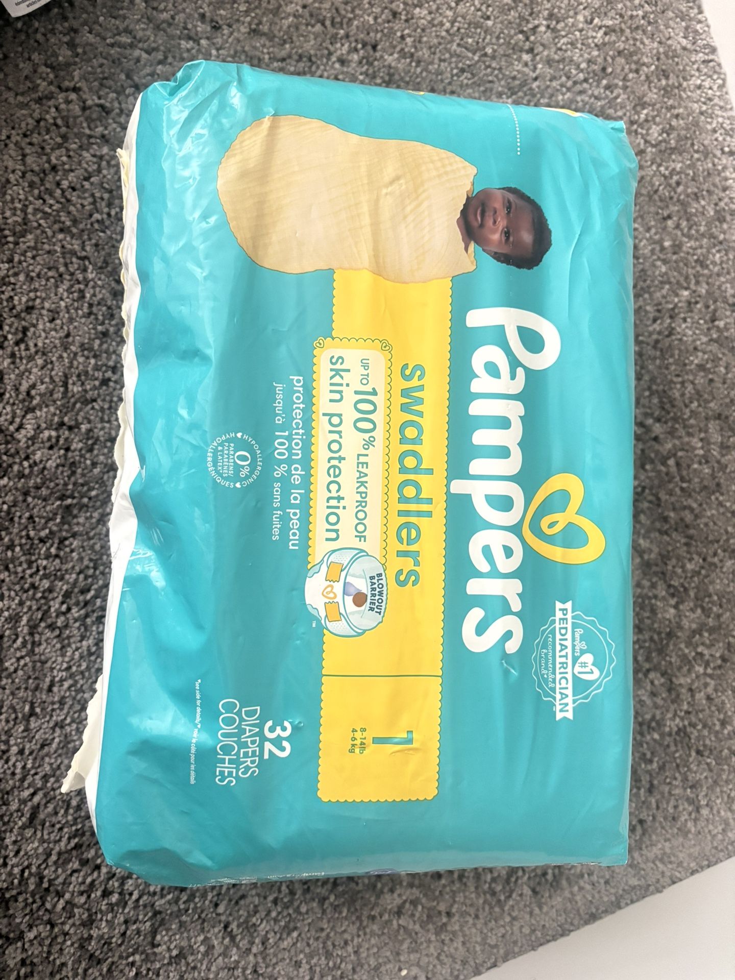 Pampers Swaddles Size 1