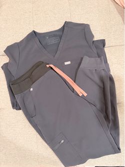 Figs Grey Scrubs Size M