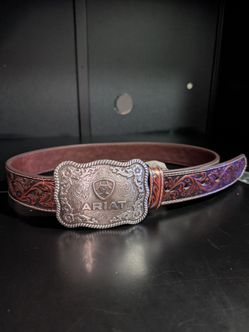 Ariat Tooled Leather Belt