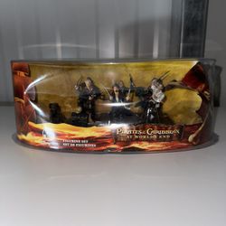 Pirates Of The Caribbean At Worlds End Official Disney Figurine Set 