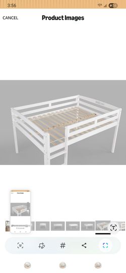 Full-sized low loft bed - PICK UP ONLY