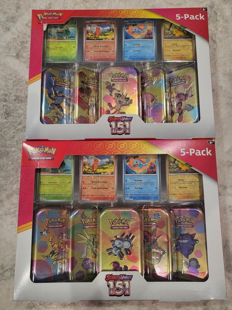 Pokemon 151 Tins