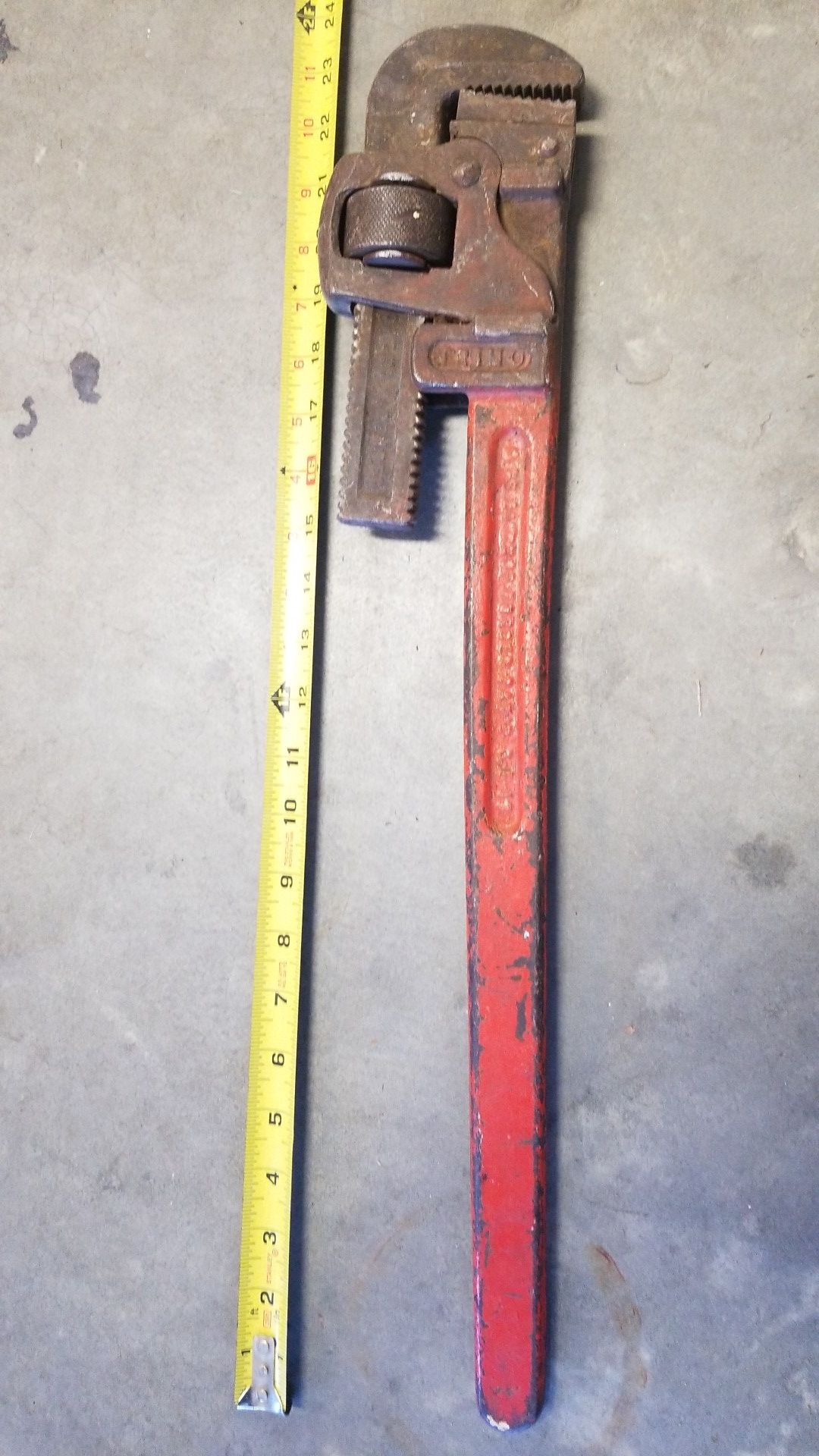 Vintage trimo pipe wrench