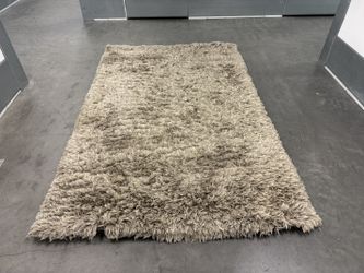 5'×8' Handmade Super Shag Rug - Tan Color - The "Luxe" Collection by Dynamic Rugs