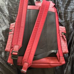 Michael kora bookbag red