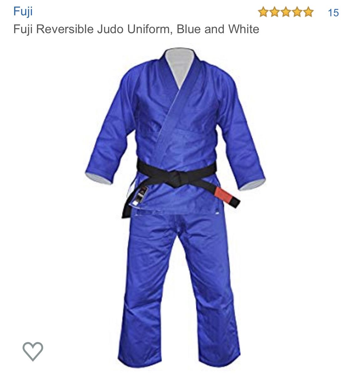Fuji reversible Gi