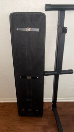 Adjustable Weight Bench with Rack