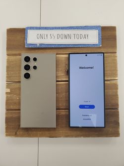 $1 Down - Premium Phone, Low Price! 💸 Samsung Galaxy S24 Ultra 