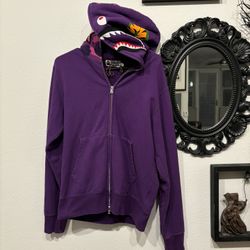 Purple Camp Bape Hoodie 