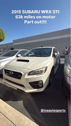 2016 WRX STI  white part out  dm for more prices