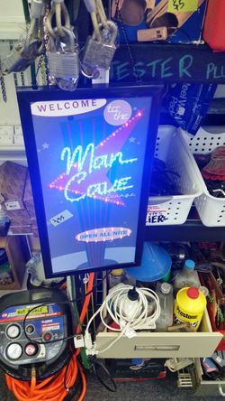 10x19...mancave sign...