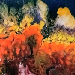 Beautiful Acrylic Pour Paintings Multiple Sizes