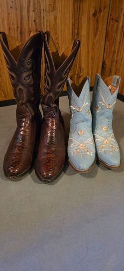 Mens and Women's dress boots