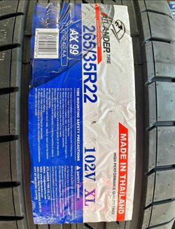 265/35/22 Llantas