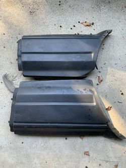 Ae86 Rear Spats Corolla GTS Has Holes For GTS Trim