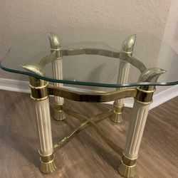 Small living room table, and glass living room Furniture ( 4 Shelf)