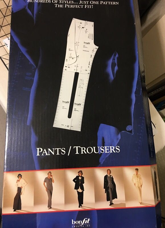 Bon Fit pants Patterner Sewing Fitting Guide never used