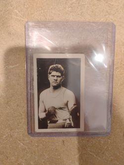 Frank Goddard Vintage Boxing Tobacco Card