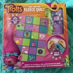 Trolls Make Your Own Fleece Quilt