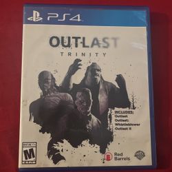 Outlast: Trinity For PS4
