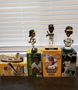 Oakland athletics bobble heads
