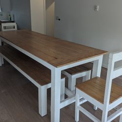 Farmhouse Dining Table Set