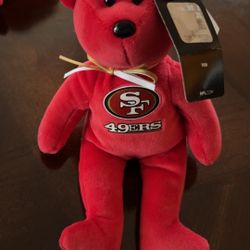 San Francisco 49ers NFL Beanie Babies 