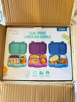 Bentgo Fresh lunch box containers 3 pack