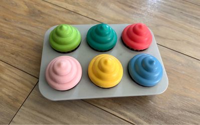 Cupcake shape sorter for kids $5