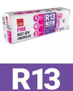 R13 fiberglass insulation