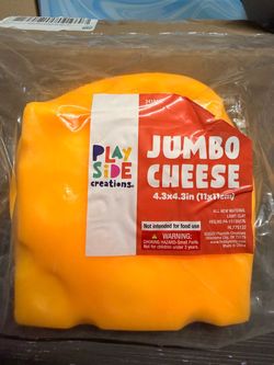 Play Side Creations Jumbo Cheese Light Clay