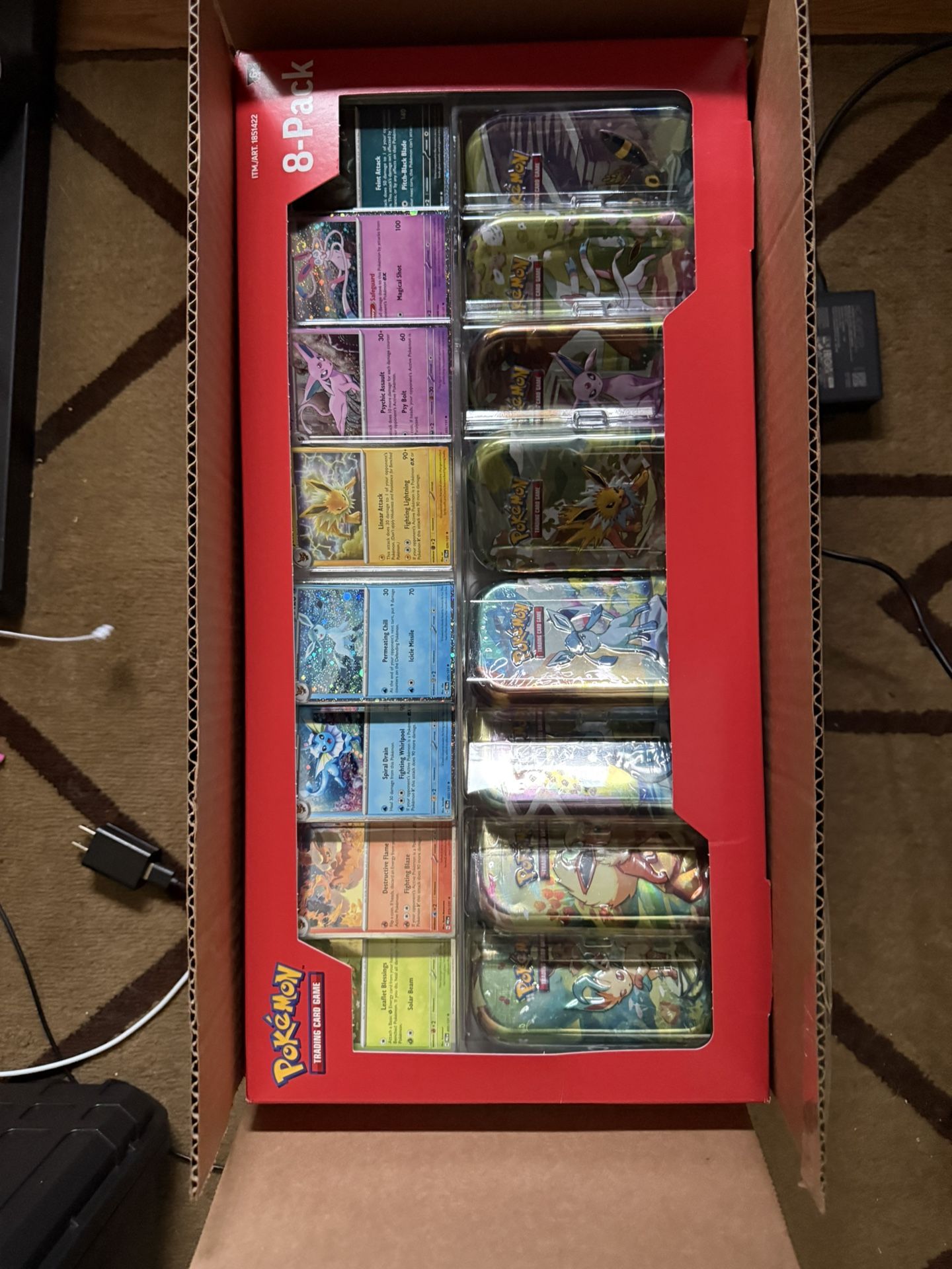 Costco prismatic 8-tin