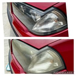 Headlights restored
