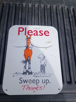 Horse farm signs