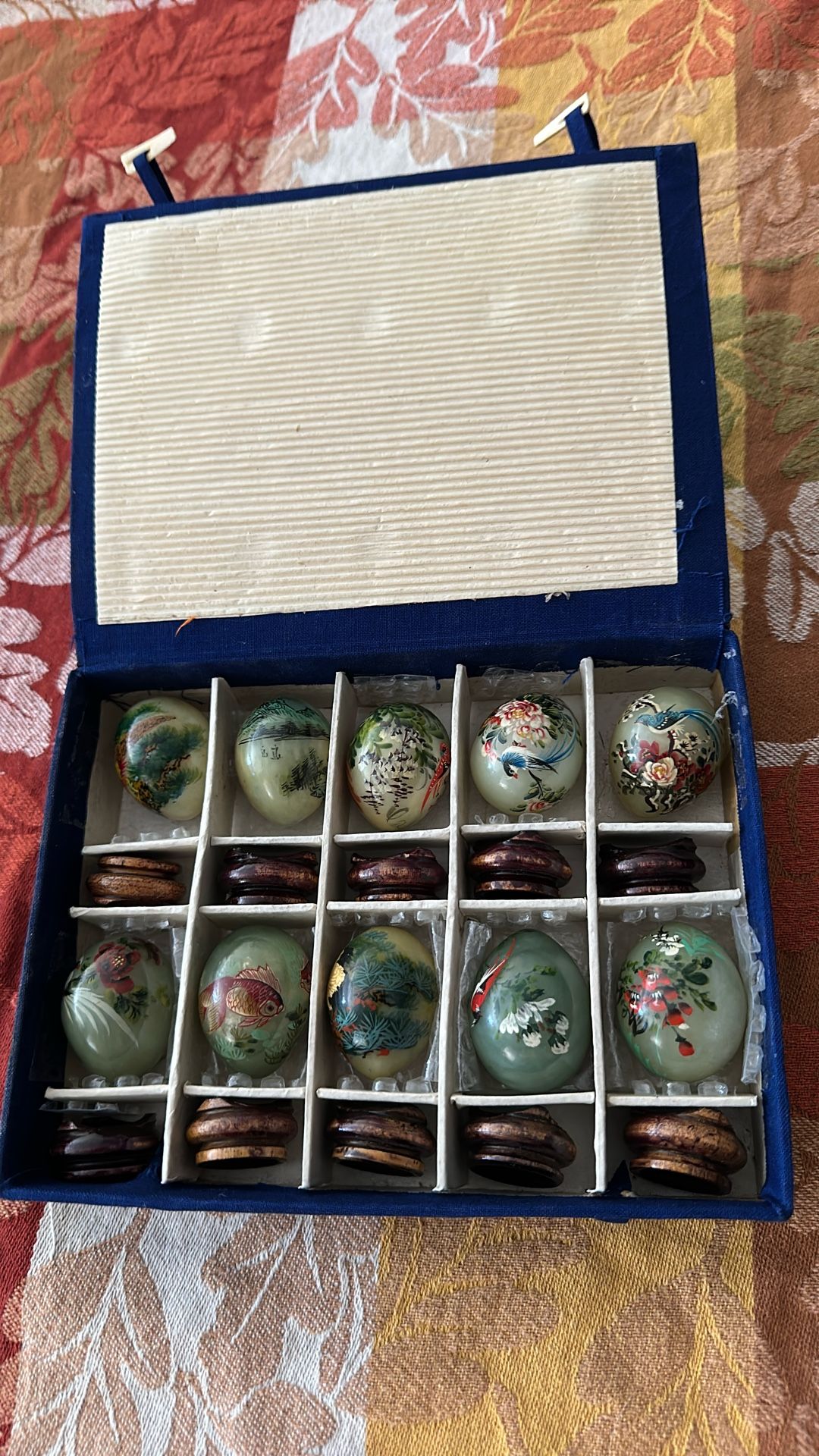 Asian Jade Eggs Set Of 10