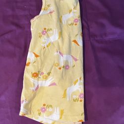 Yellow/orange Unicorn Flower Shirt 