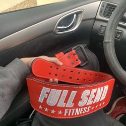 Full Send Weight Lifting Belt