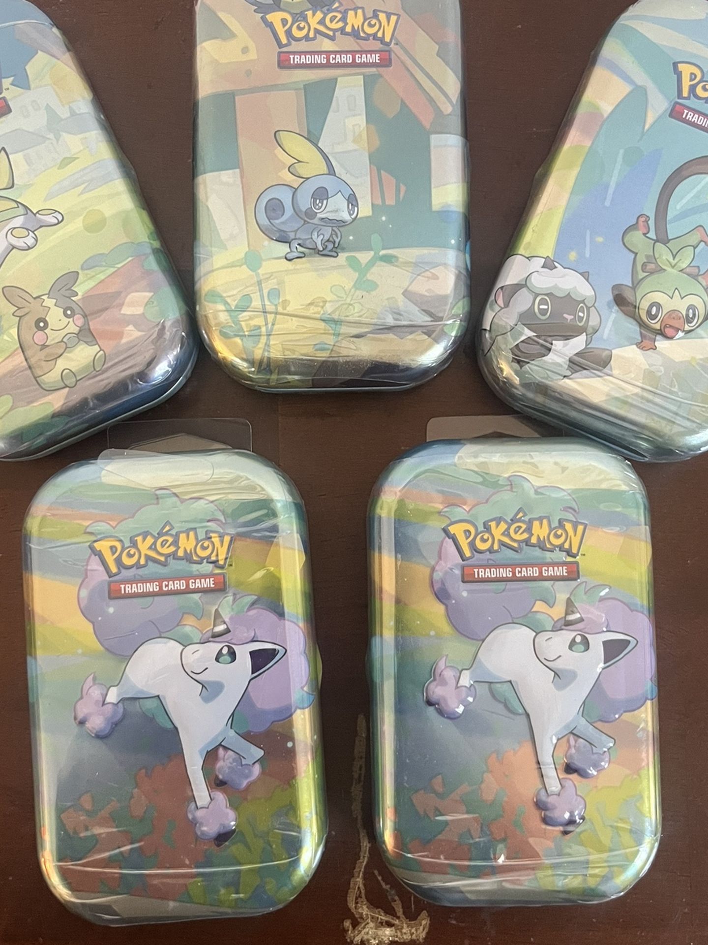 Sealed Pokemon Mini Tins