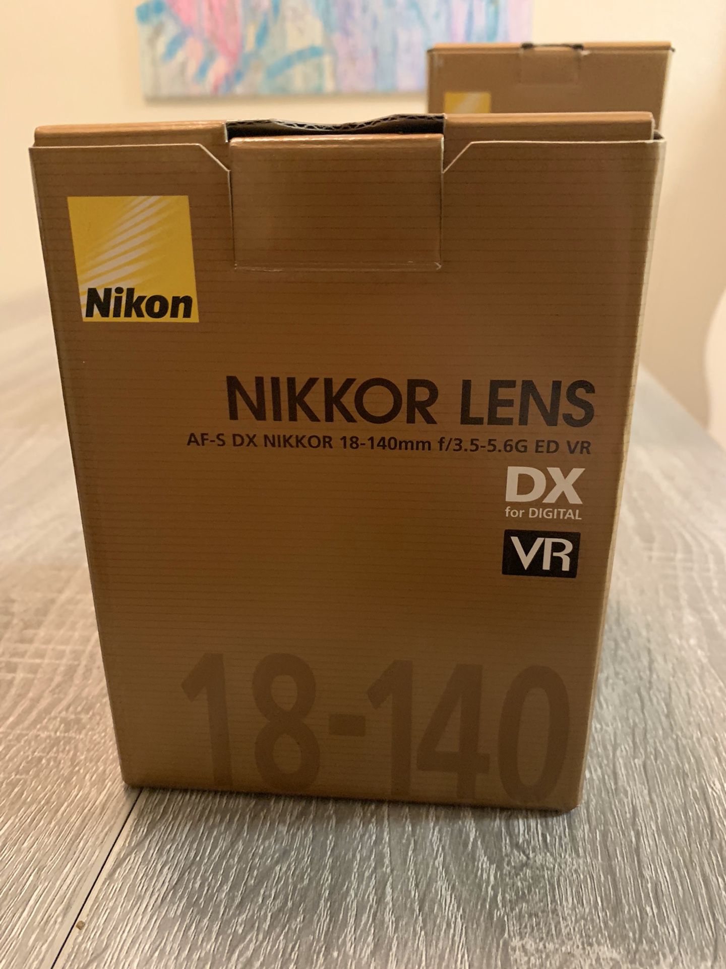 Nikon Nikkor Lens DX 18-140mm f/3.5-5.6G ED VR