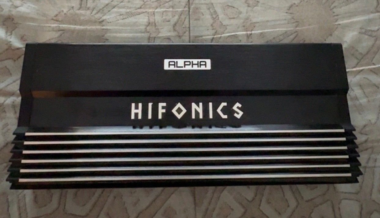 Subwoofer Power Amplifier Hifonics Alpha