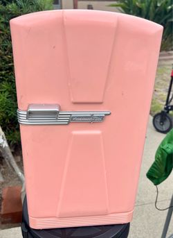 American Girl Mary Ellen retired Pink Refrigerator w/ accessories