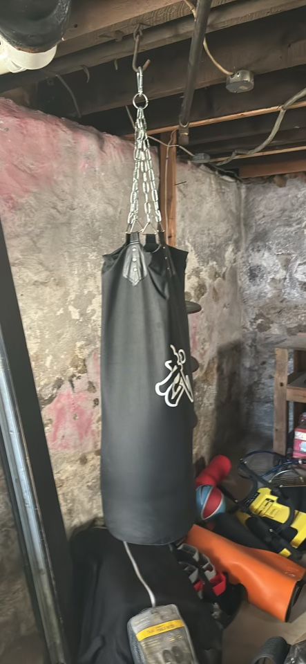 new never used punching bag full size