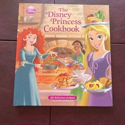 Disney princess cookbook Hard cover