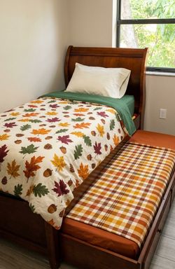 Twin Bed Frame with Trundle