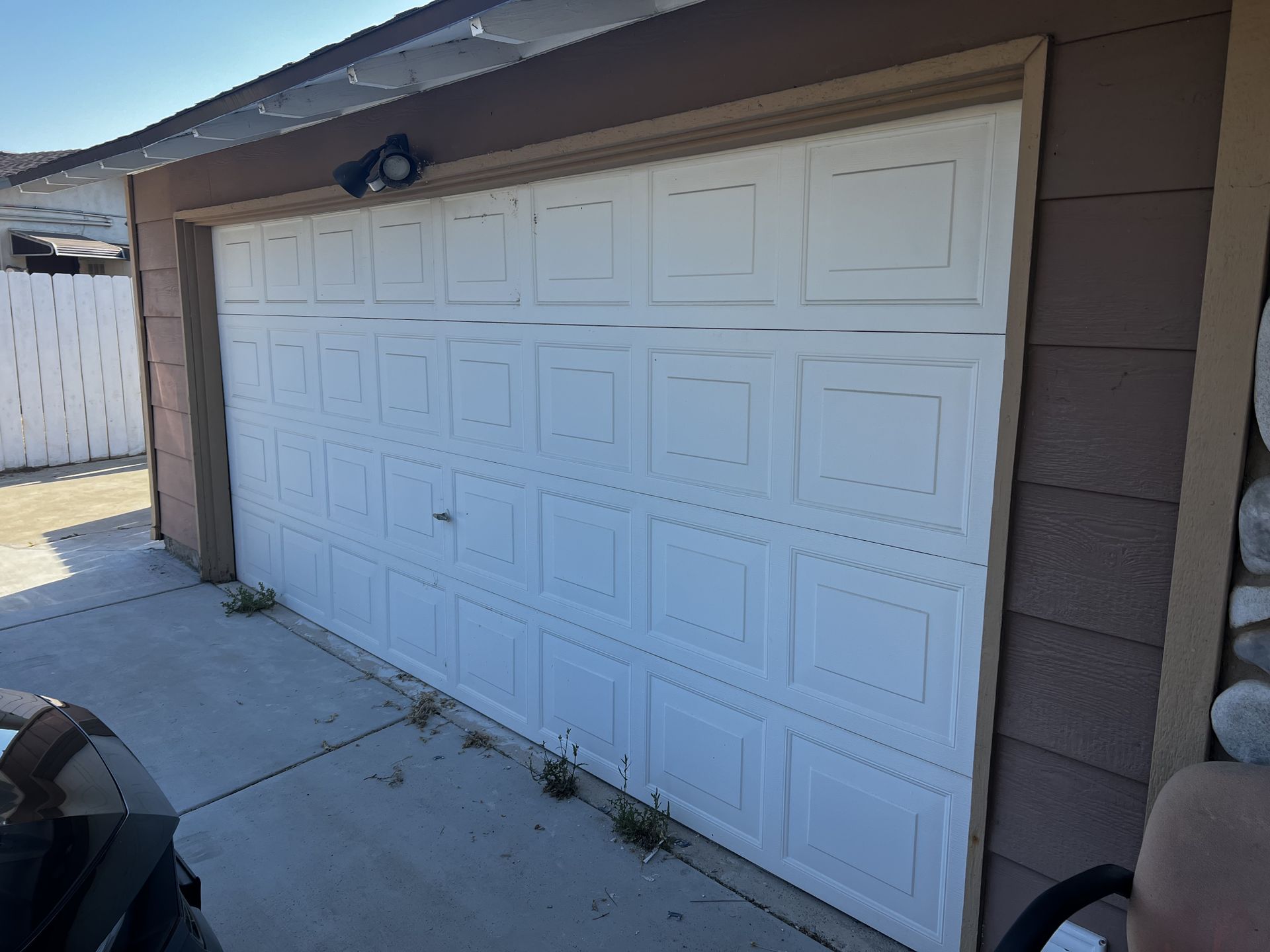 Garage door