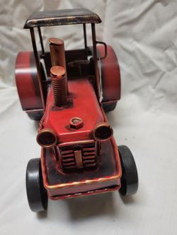 Art Deco Tractor Metal