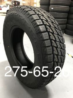 4 new lt275-65-20 Allterrain